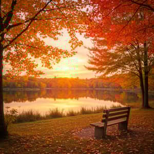 Stunning Aesthetic Fall-Themed Images