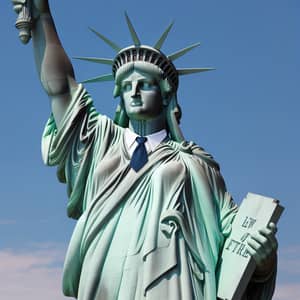 Male Statue of Liberty: Iconic Symbol in Unique Presentation
