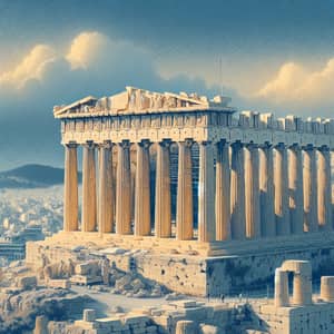 Stunning Image of the Parthenon in Athens