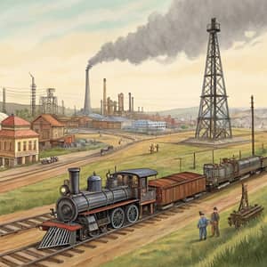 Industrial Revolution: Transforming Rail, Oil, Steel, and Electricity