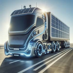 Futuristic Truck Design: High Quality Photo