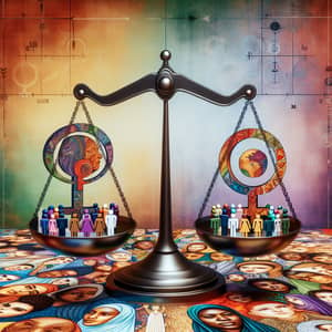 Unity in Diversity: Gender Equality Artwork