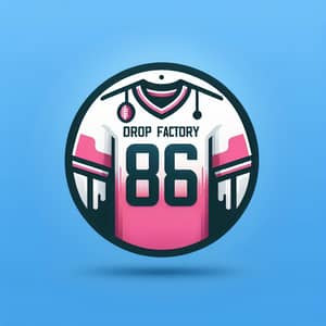 Round Logo Design with Dropfactory Jersey