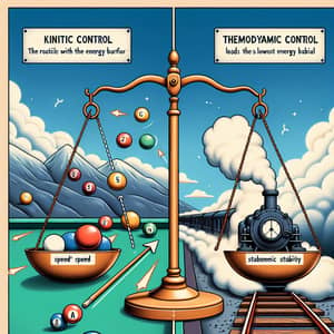 Kinetic vs Thermodynamic Control in Chemical Reactions: Speed vs Stability