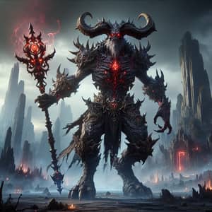 Fearsome Dungeon Boss in Fantasy MMORPG