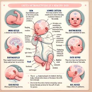 Newborn Baby's Characteristics: Physical Appearance, Reflexes and Development