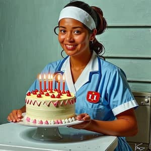 Celebrate Nurses with a Birthday Cake Surprise