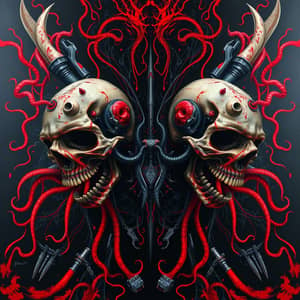 Warriors of Chaos: Cosmic Death Metal Art