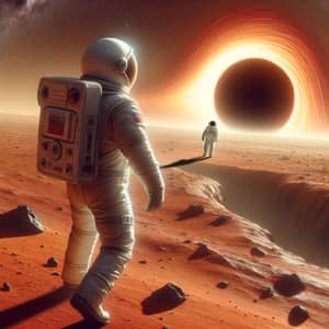 Exploring Mars: Asian Man's Curiosity and Hispanic Man's Dilemma