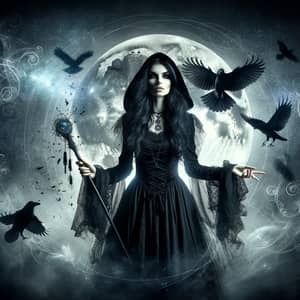 Mysterious Black Magic Woman | Shadow Arts Master