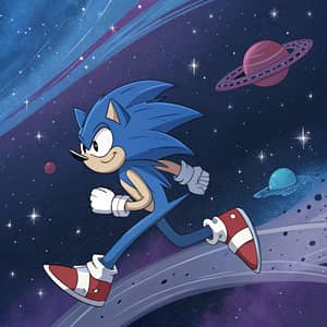 Sonic Character in a Galactic Landscape