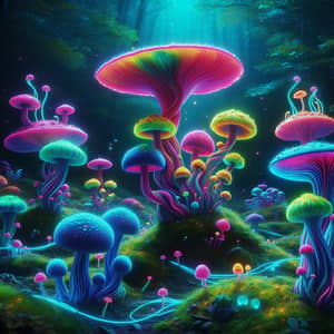 Psychedelic Mushrooms: A Colorful Wonderland