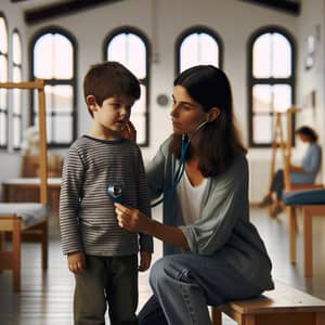 Autistic Child Clinical Observation in Montessori Room