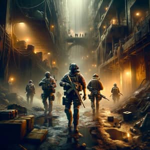 Imaginative Fusion of 'Escape from Tarkov' and 'Rainbow Six: Siege'