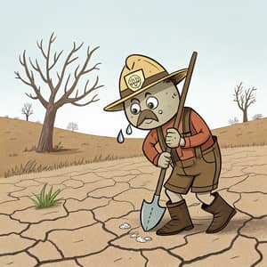 Drought Man: Mascot of Catastrophe Search