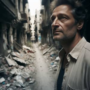 A Man's Hope in a War-Torn City