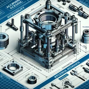 Mechanical Components Assembly with Accessibility and CAD/E Tools