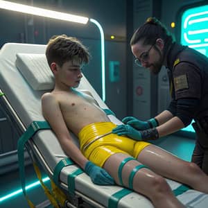 Cyberpunk Nursing Care for Teens