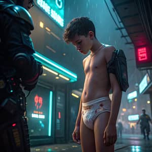 Cyberpunk Diaper Care for Teens - Hygiene Tips