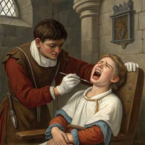 Teen's Painful Dental Experience: Tooth Extraction Joy