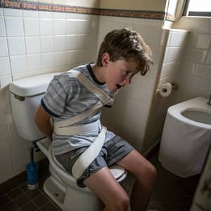 Strapped to Toilet: 14-Year-Old Boy's Struggle