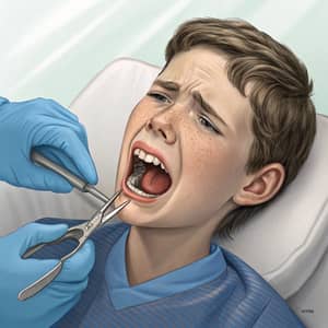 Teenager's Painful Dental Experience | Artstation