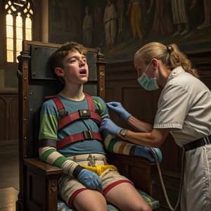 Teenager's Struggle with Hospital Treatment
