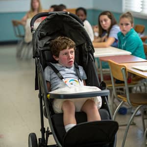 Classroom Readiness: Large Stroller for 13-Year-Old