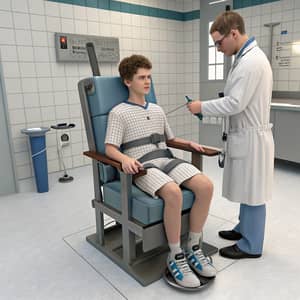 Teenager's Hospital Escape: A 3D Rendering Story