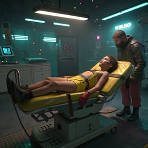 Cyberpunk Nursing Bath Experience