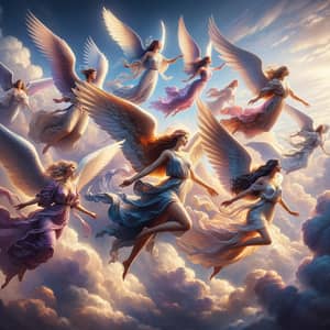 Create Stunning Angels in the Sky