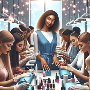 Beauty Training Academy: Vibrant Nail Artistry Class