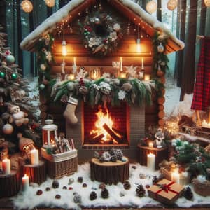 Magical Christmas-Themed Party with Rustic Elements