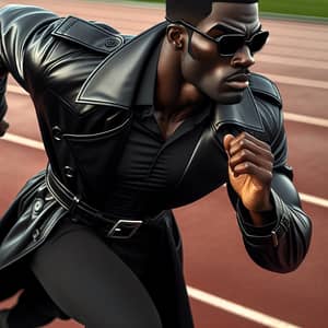 Blade Actor Wesley Snipes | Sprinting Comic Book Hero