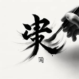 Captivating Japanese Calligraphy: Unraveling Anxiety