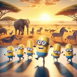 Minions in African Savanna