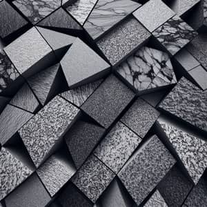 Abstract Granite Cobblestones - Unique Artistry