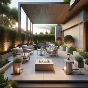 Chic Modern Minimalistic Outdoor Patio Designs