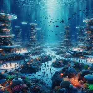 Civilization in Nature-Friendly Underwater World