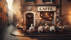 Charming Italian Caffè: Morning Bliss in Italy