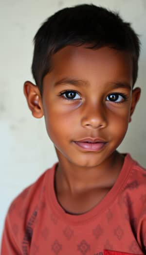 Portrait of a Young Boy - Capturing Innocence