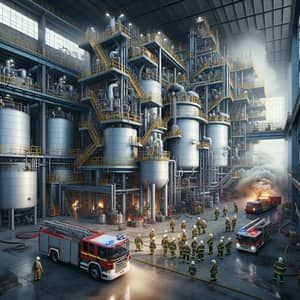 Building Plant with Fire Rescue Operations