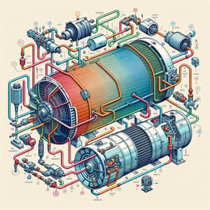 Air Conditioning Cooling System - Components and Flow