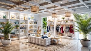 Chic Summer Store Interior Design Ideas