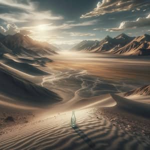 Captivating Deserted Mountains Landscape | Solitude Essence