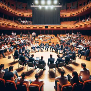 Diverse Russian Entrepreneurs Meeting in Sagunto Concert Hall