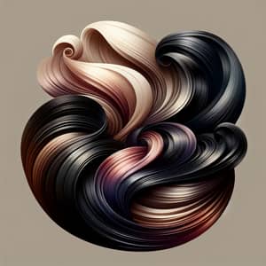 Ombré Hair Trend | Abstract Visual Interpretation