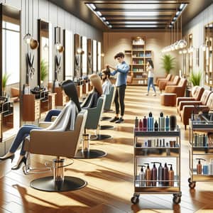 Modern Hair Salon: Stylish Cuts & Care