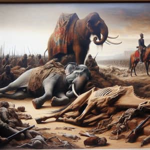 The Toll of War: Elephant, Camel, and Horse in 18th Century