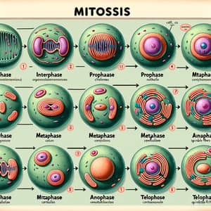 Stages of Mitosis in Cell Division: From Interphase to Telophase